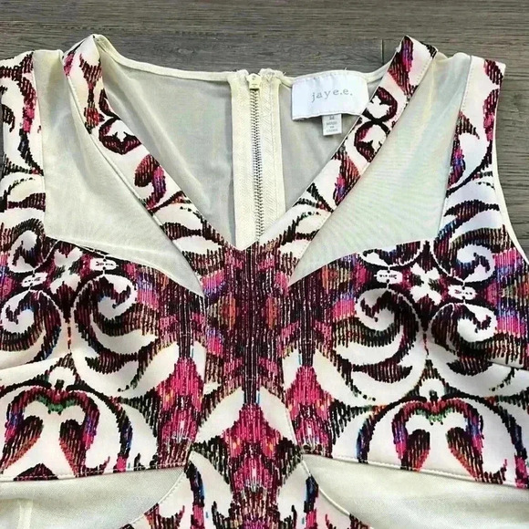 Jaye.e. |  Patterned sleeveless dress - Picture 7 of 13